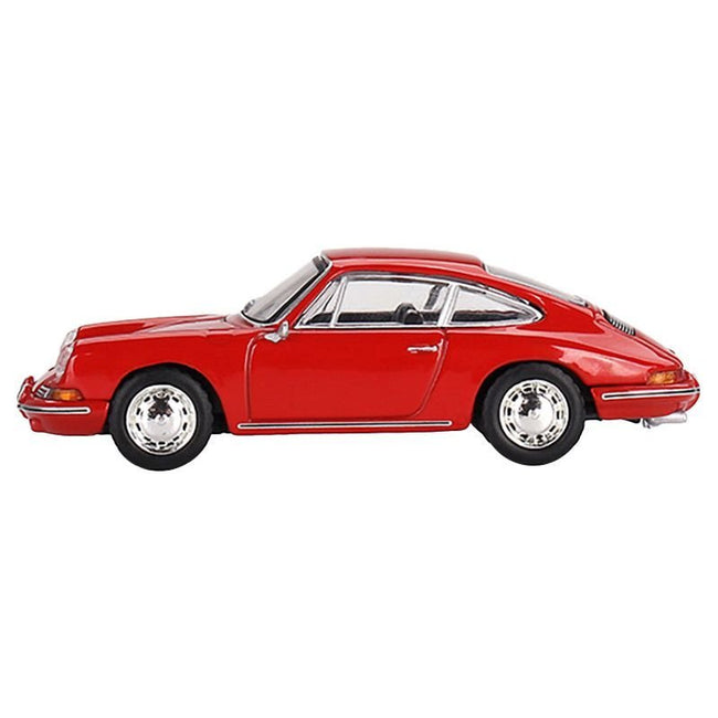 1963 Porsche 901 Signal Red Limited Edition to 4200 pieces Worldwide 1/64 Diecast Model Car by Mini GT-Mini GT-ModelCars.com