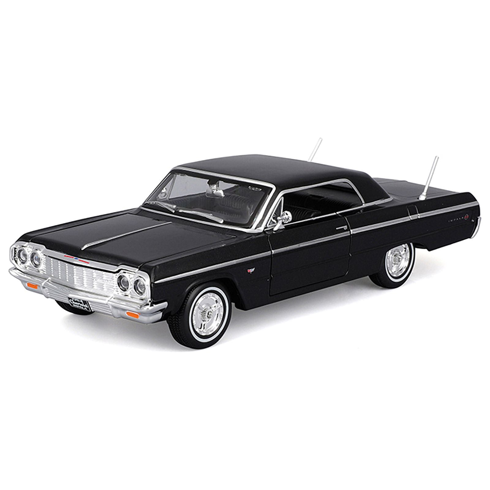 1964 Chevrolet Impala SS Black "Special Edition" Series 1/26 Diecast Model Car by Maisto - Maisto - ModelCars.com
