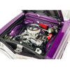 1965 Chevrolet El Camino SS "Custom Cruiser" Purple Metallic with White Graphics Limited Edition to 678 pieces Worldwide 1/18 Diecast Model Car by ACME-Acme-ModelCars.com