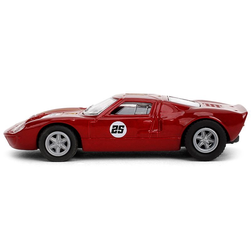 1965 Ford GT40 MK1 #25 Red Metallic with Gold Stripes "Collection" Series 1/64 Diecast Model Car by Majorette-Majorette-ModelCars.com