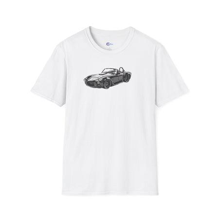 1965 Shelby Cobra 427 S/C Black with Comic Noir Style Graphics - Inspired T-Shirt - American Muscle-Modelcars.com-ModelCars.com