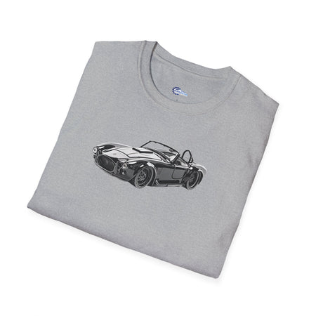 1965 Shelby Cobra 427 S/C Black with Comic Noir Style Graphics - Inspired T-Shirt - American Muscle-Modelcars.com-ModelCars.com