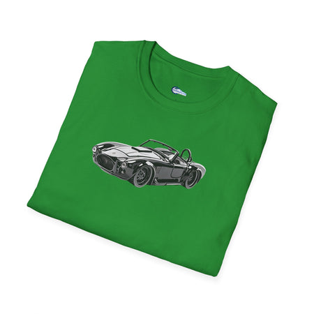 1965 Shelby Cobra 427 S/C Black with Comic Noir Style Graphics - Inspired T-Shirt - American Muscle-Modelcars.com-ModelCars.com