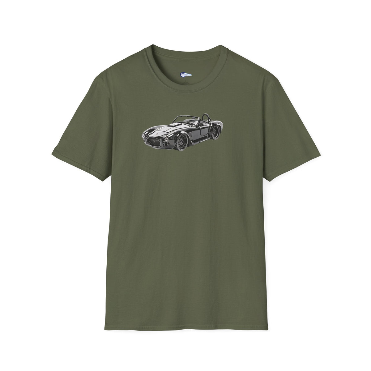 1965 Shelby Cobra 427 S/C Black with Comic Noir Style Graphics - Inspired T-Shirt - American Muscle-Modelcars.com-ModelCars.com