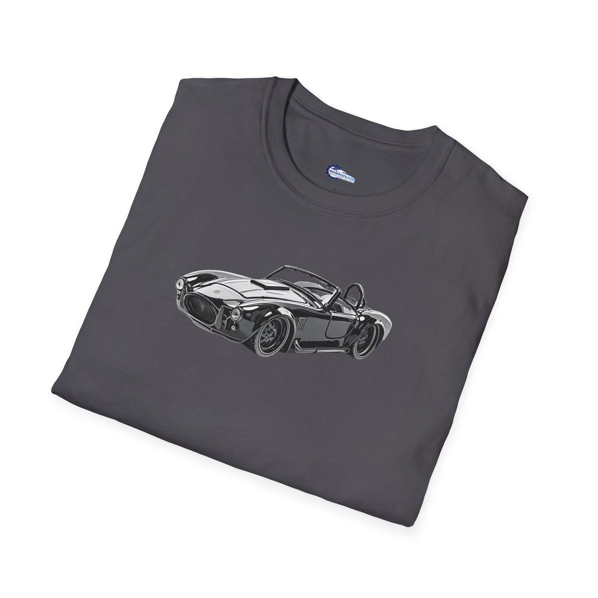 1965 Shelby Cobra 427 S/C Black with Comic Noir Style Graphics - Inspired T-Shirt - American Muscle-Modelcars.com-ModelCars.com