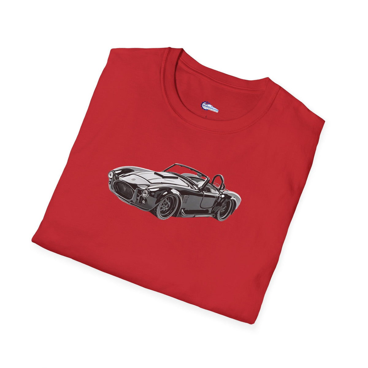 1965 Shelby Cobra 427 S/C Black with Comic Noir Style Graphics - Inspired T-Shirt - American Muscle-Modelcars.com-ModelCars.com