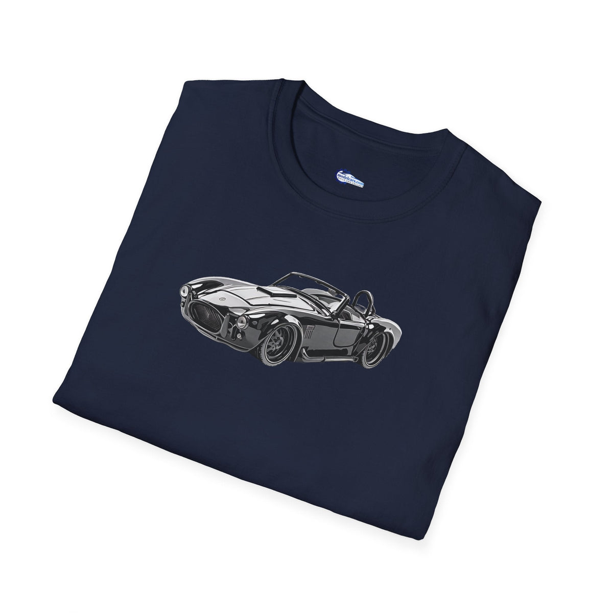 1965 Shelby Cobra 427 S/C Black with Comic Noir Style Graphics - Inspired T-Shirt - American Muscle-Modelcars.com-ModelCars.com