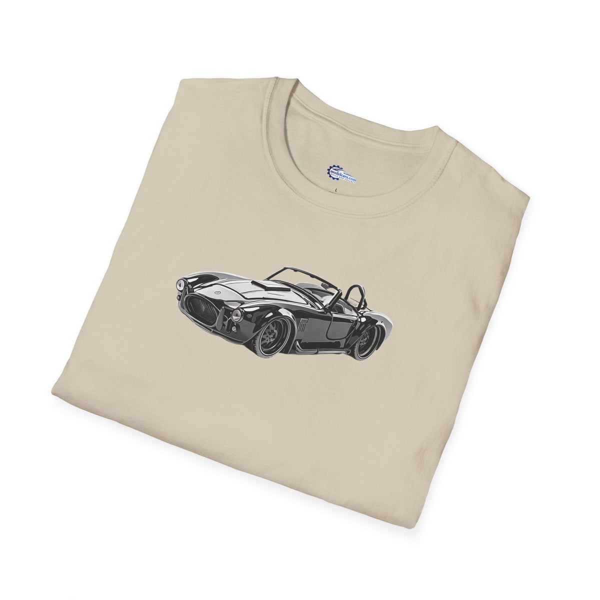 1965 Shelby Cobra 427 S/C Black with Comic Noir Style Graphics - Inspired T-Shirt - American Muscle-Modelcars.com-ModelCars.com