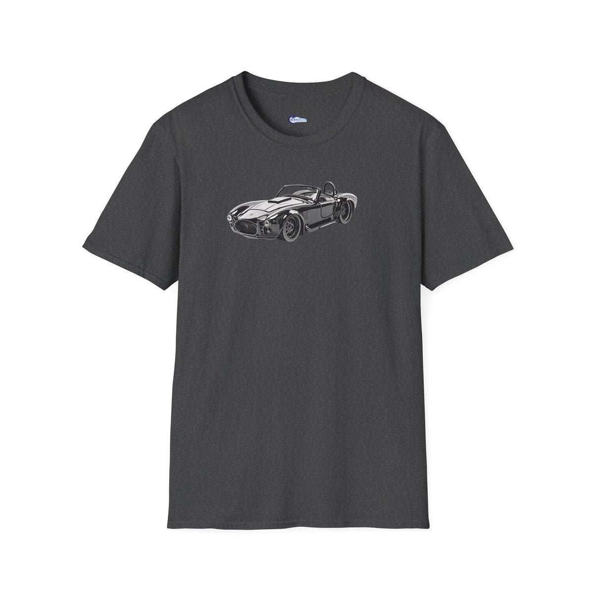 1965 Shelby Cobra 427 S/C Black with Comic Noir Style Graphics - Inspired T-Shirt - American Muscle-Modelcars.com-ModelCars.com
