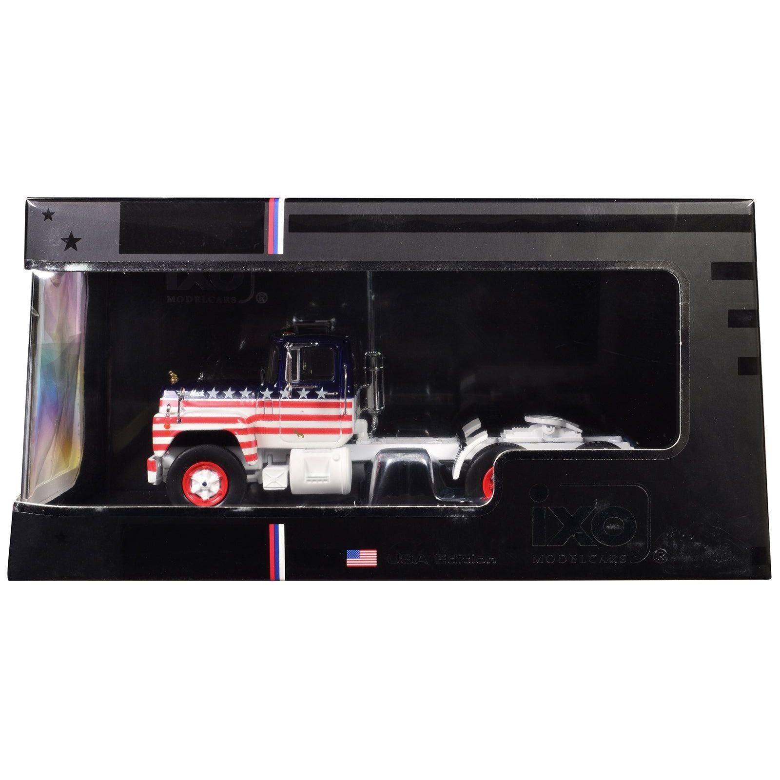 1966 Mack R Series Truck Tractor American Flag Livery 1/43 Diecast Model by IXO Models - IXO - ModelCars.com