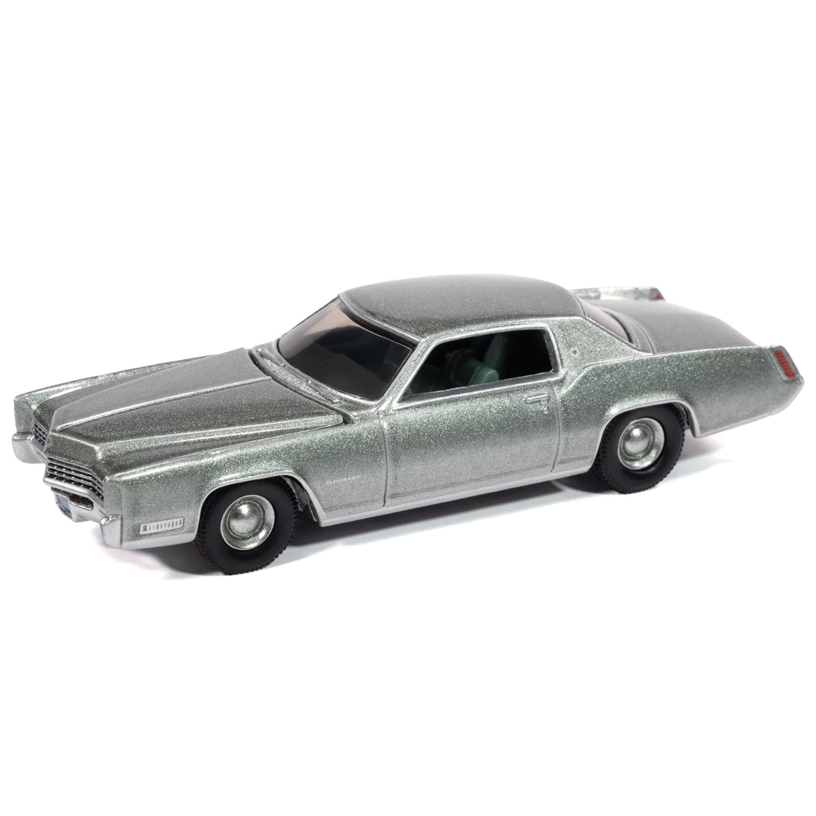1967 Cadillac Eldorado Crystal Firemist Metallic with Green Interior "Luxury Cruisers" Series 1/64 Diecast Model Car by Auto World - Autoworld - ModelCars.com