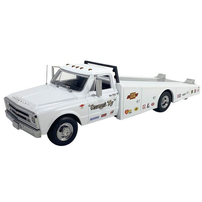 1967 Chevrolet C - 30 Ramp Truck White "Grumpy's Toy" Limited Edition to 320 pieces Worldwide 1/18 Diecast Model Car by ACME - Acme - ModelCars.com