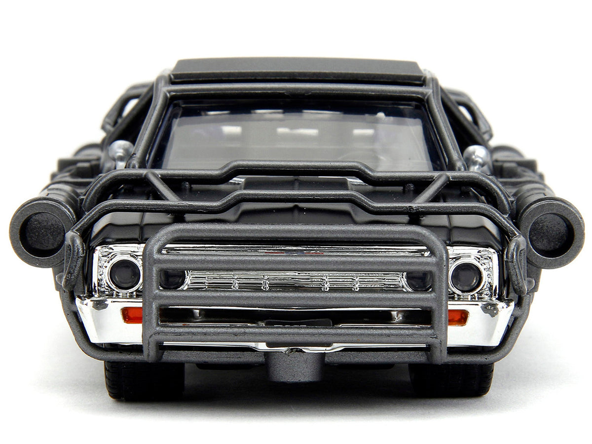 1967 Chevrolet El Camino with Cannons Matt Black "Fast X" (2023) Movie "Fast & Furious" Series 1/32 Diecast Model Car by Jada-Jada-ModelCars.com