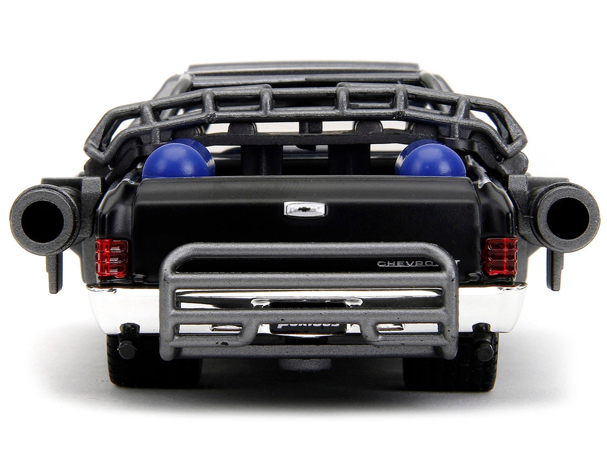 1967 Chevrolet El Camino with Cannons Matt Black "Fast X" (2023) Movie "Fast & Furious" Series 1/32 Diecast Model Car by Jada-Jada-ModelCars.com