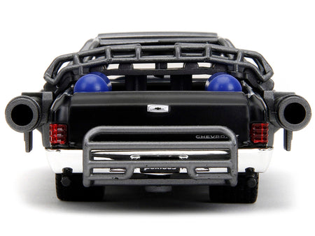 1967 Chevrolet El Camino with Cannons Matt Black "Fast X" (2023) Movie "Fast & Furious" Series 1/32 Diecast Model Car by Jada-Jada-ModelCars.com