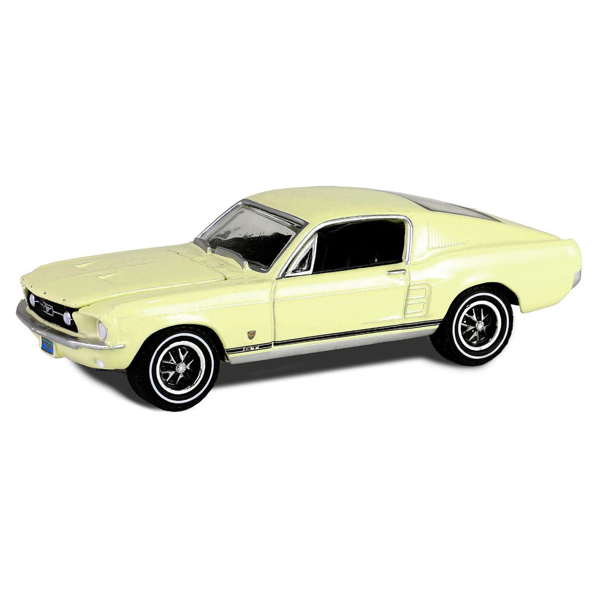 1967 Ford Mustang GT Fastback "High Country Special" Aspen Gold "Hobby Exclusive" Series 1/64 Diecast Model Car by Greenlight - Greenlight - ModelCars.com