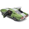 1967 Shelby GT500 Lime Green Metallic with White Stripes 1/18 Diecast Model Car by Solido - Solido - ModelCars.com