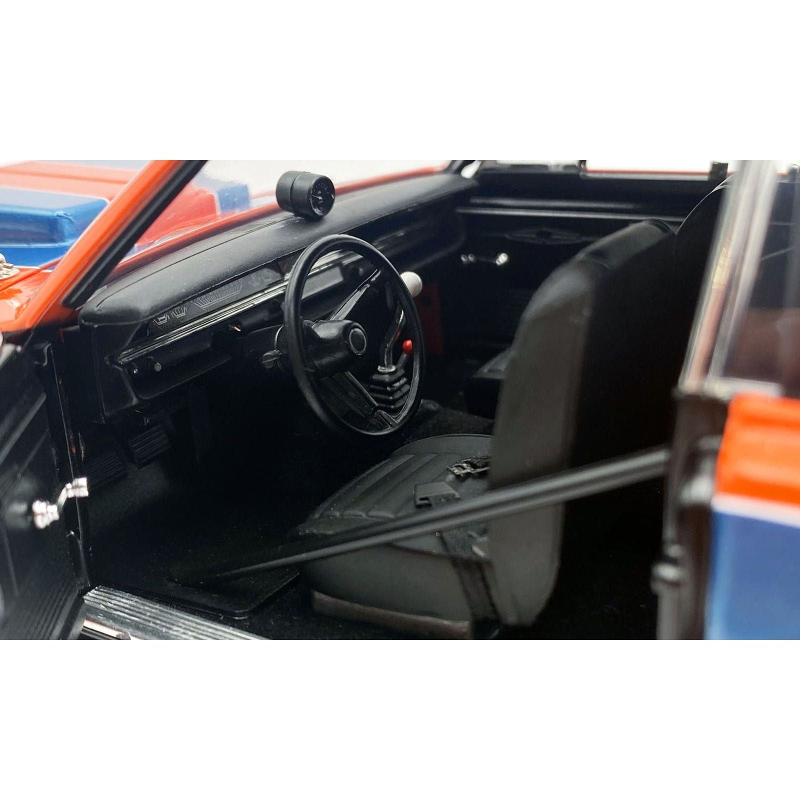 1968 Dodge Dart Super Stock "Bob Lambeck" Blue and Orange Limited Edition to 400 pieces Worldwide 1/18 Diecast Model Car by ACME - Acme - ModelCars.com