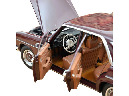 1968 Mercedes-Benz 200 Dark Red Brown 1/18 Diecast Model Car by Norev-Norev-ModelCars.com