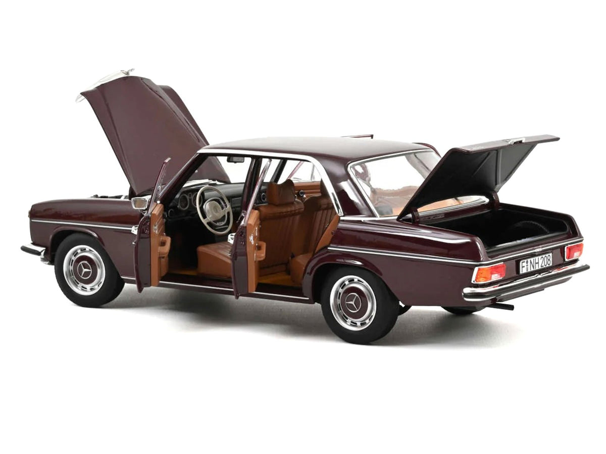 1968 Mercedes-Benz 200 Dark Red Brown 1/18 Diecast Model Car by Norev-Norev-ModelCars.com