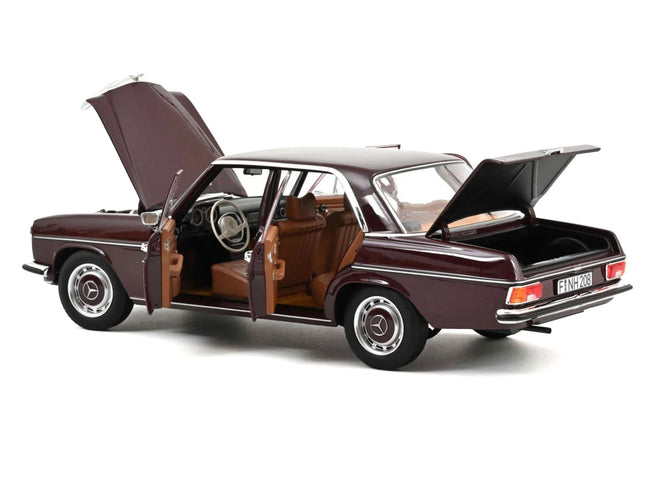 1968 Mercedes-Benz 200 Dark Red Brown 1/18 Diecast Model Car by Norev-Norev-ModelCars.com