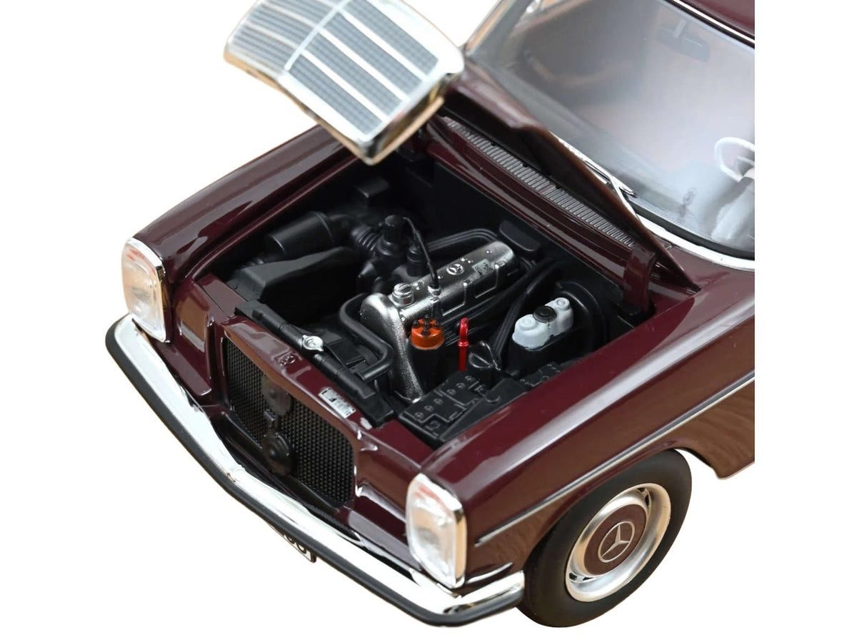 1968 Mercedes-Benz 200 Dark Red Brown 1/18 Diecast Model Car by Norev-Norev-ModelCars.com