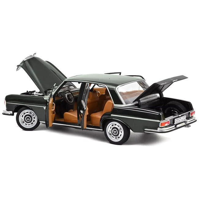 1968 Mercedes - Benz 280 SE Pine Green Metallic 1/18 Diecast Model Car by Norev - Norev - ModelCars.com