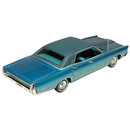 1968 Mercury Brougham Gulfstream Aqua Metallic with Blue Interior Limited Edition to 200 pieces Worldwide 1/43 Model Car by Goldvarg Collection-Goldvarg Collection-ModelCars.com