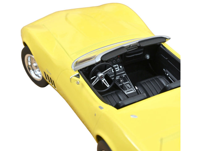 1969 Chevrolet Corvette Cabriolet Daytona Yellow 1/18 Diecast Model Car by Norev-Norev-ModelCars.com