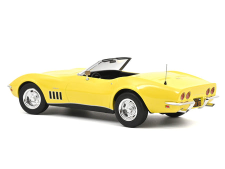 1969 Chevrolet Corvette Cabriolet Daytona Yellow 1/18 Diecast Model Car by Norev-Norev-ModelCars.com