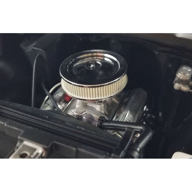 1969 Chevrolet K10 4x4 Pickup Truck Black and White Limited Edition to 420 pieces Worldwide 1/18 Diecast Model Car by ACME - Acme - ModelCars.com