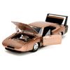 1969 Dodge Charger Daytona Bronze Metallic with Black Tail Stripe "Bigtime Muscle" Series 1/24 Diecast Model Car by Jada - Jada - ModelCars.com