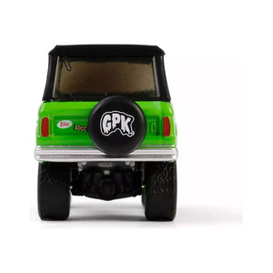 1969 Ford Bronco "Garbage Pail Kids: Super Snotty" Green with Black Top "San Diego Comic-Con 2024 Exclusive" 1/64 Diecast Model Car by Greenlight