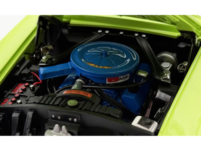 1969 Ford Mustang Limited Edition 600 Groovy Green Limited Edition to 300 pieces Worldwide 1/18 Diecast Model Car by ACME-Acme-ModelCars.com