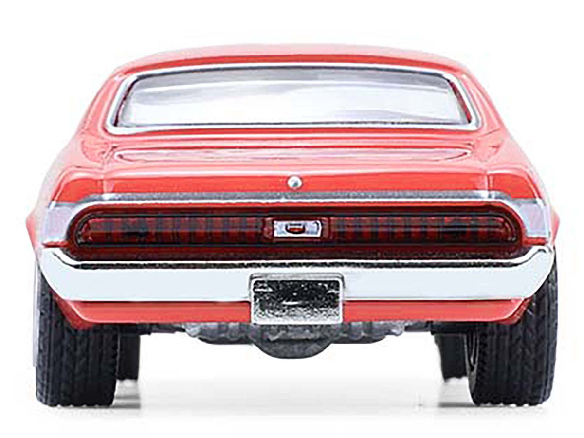 1969 Mercury Cougar Eliminator "Dyno Don" Red with Orange Stripes "GreenLight Muscle" Series 30 1/64 Diecast Model Car by Greenlight-Greenlight-ModelCars.com