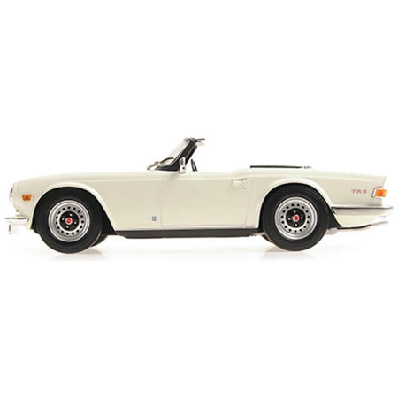 1969 Triumph TR6 Convertible White Limited Edition to 504 pieces Worldwide 1/18 Diecast Model Car by Minichamps - Minichamps - ModelCars.com