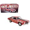 1970 Chevrolet Chevelle 454 LS6 "Red Alert" Red with Black Stripes Limited Edition to 374 pieces Worldwide 1/18 Diecast Model Car by ACME-Acme-ModelCars.com