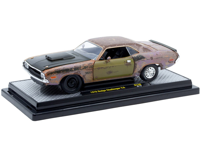 1970 Dodge Challenger T/A Rusted Limited Edition to 4050 pieces Worldwide 1/24 Diecast Model Car by M2 Machines-M2-ModelCars.com