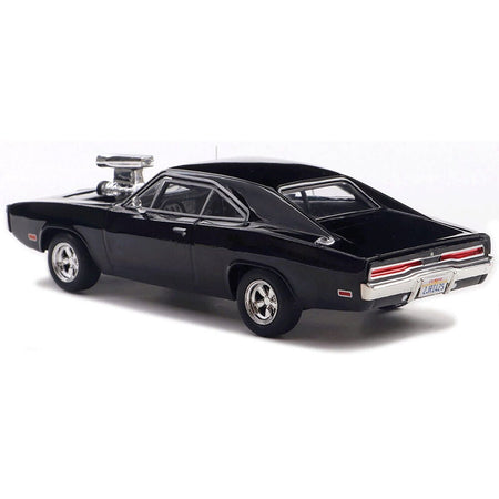 1970 Dodge Charger with Blown Engine Black 1/43 Diecast Model by IXO Models-IXO-ModelCars.com