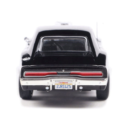 1970 Dodge Charger with Blown Engine Black 1/43 Diecast Model by IXO Models-IXO-ModelCars.com