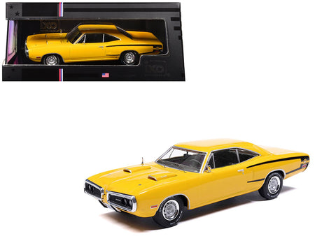 1970 Dodge Coronet Super Bee Yellow with Black Stripes 1/43 Diecast Model by IXO Models-IXO-ModelCars.com