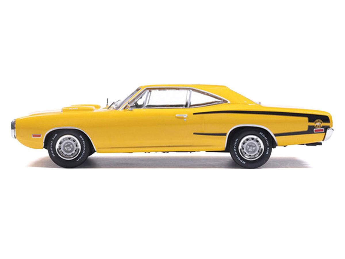 1970 Dodge Coronet Super Bee Yellow with Black Stripes 1/43 Diecast Model by IXO Models-IXO-ModelCars.com