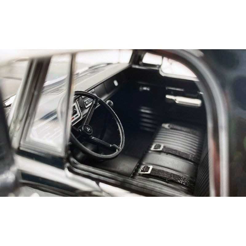 1970 Dodge D - 300 Ramp Truck Black with Trucker Wheels Limited Edition to 180 pieces Worldwide 1/18 Diecast Model Car by ACME - Acme - ModelCars.com