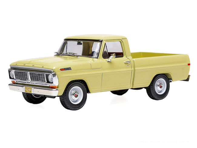 1970 Ford F-100 Pickup Truck Yellow 1/43 Diecast Model by IXO Models-IXO-ModelCars.com