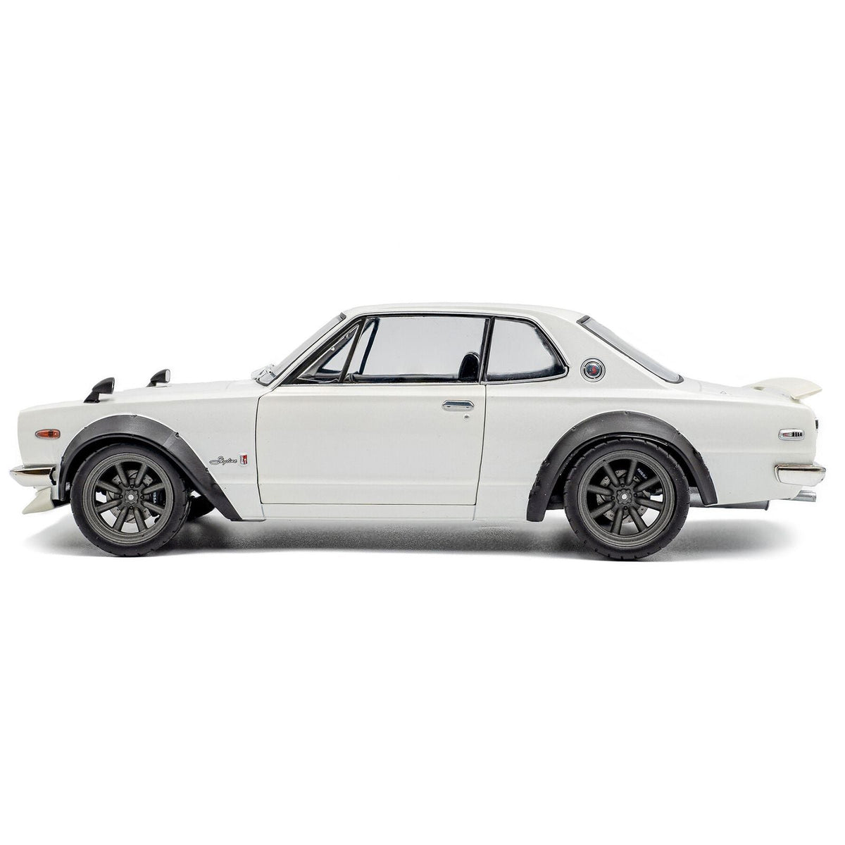 1970 Nissan Skyline (C10) Hakosuka RHD (Right Hand Drive) White 1/18 Diecast Model Car by Solido-Solido-ModelCars.com