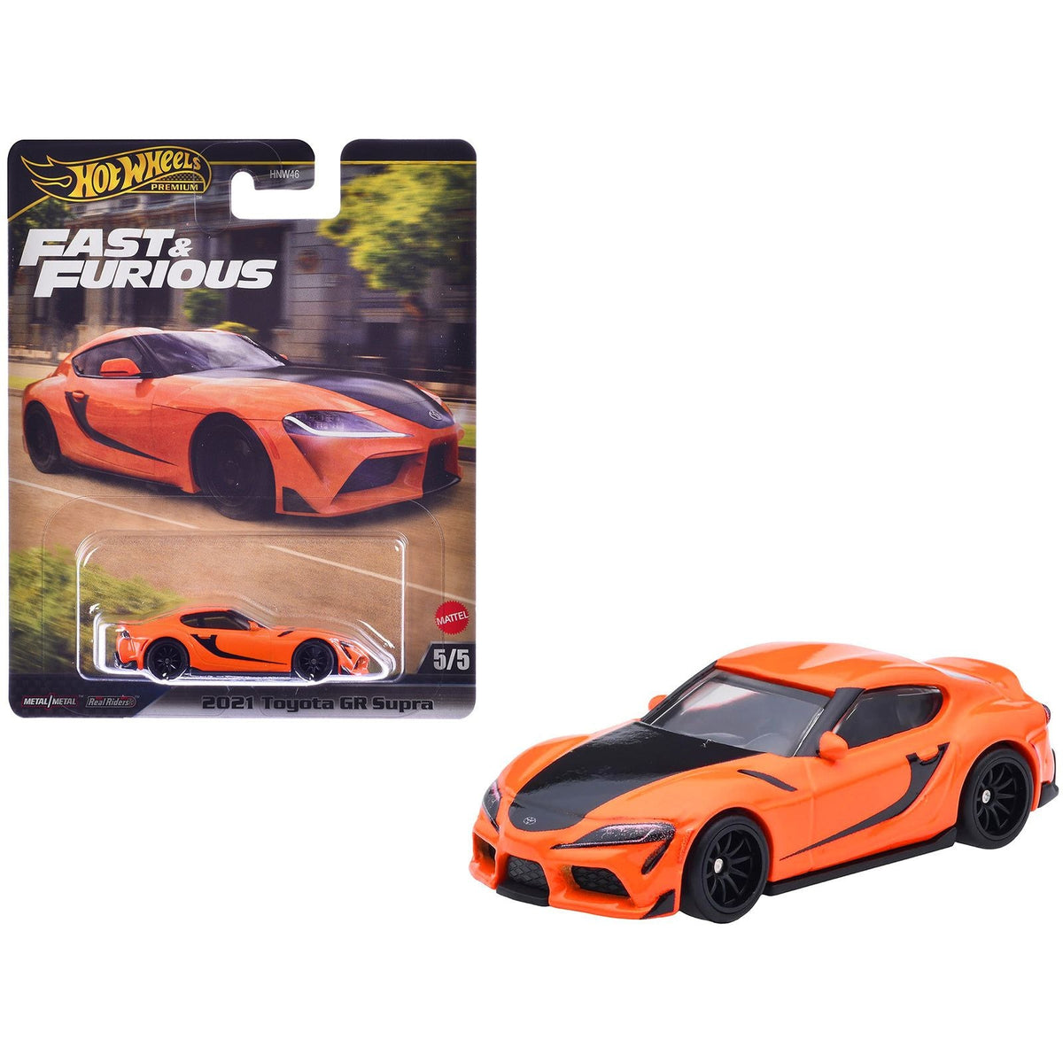 1970 Plymouth Road Runner Custom Copper Metallic with Black Hood "Furious 7" (2015) Movie "Fast & Furious" Series Diecast Model Car by Hot Wheels-Hotwheels-ModelCars.com