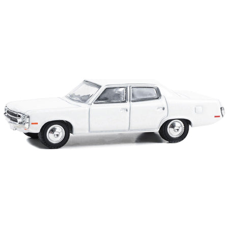 1971 AMC Matador Police Car White "Hot Pursuit - Hobby Exclusive" Series 1/64 Diecast Model Car by Greenlight - Greenlight - ModelCars.com