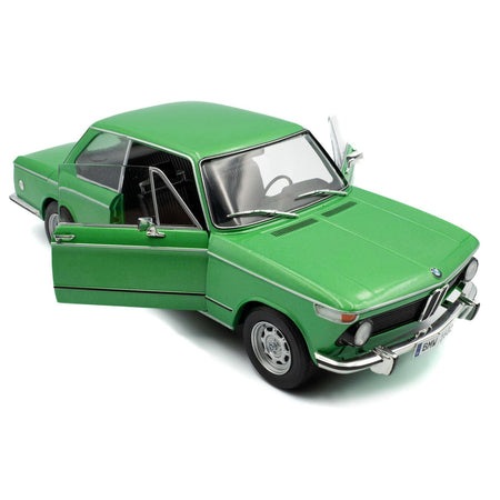 1971 BMW 1602 Taiga Green Metallic 1/18 Diecast Model Car by Solido-Solido-ModelCars.com