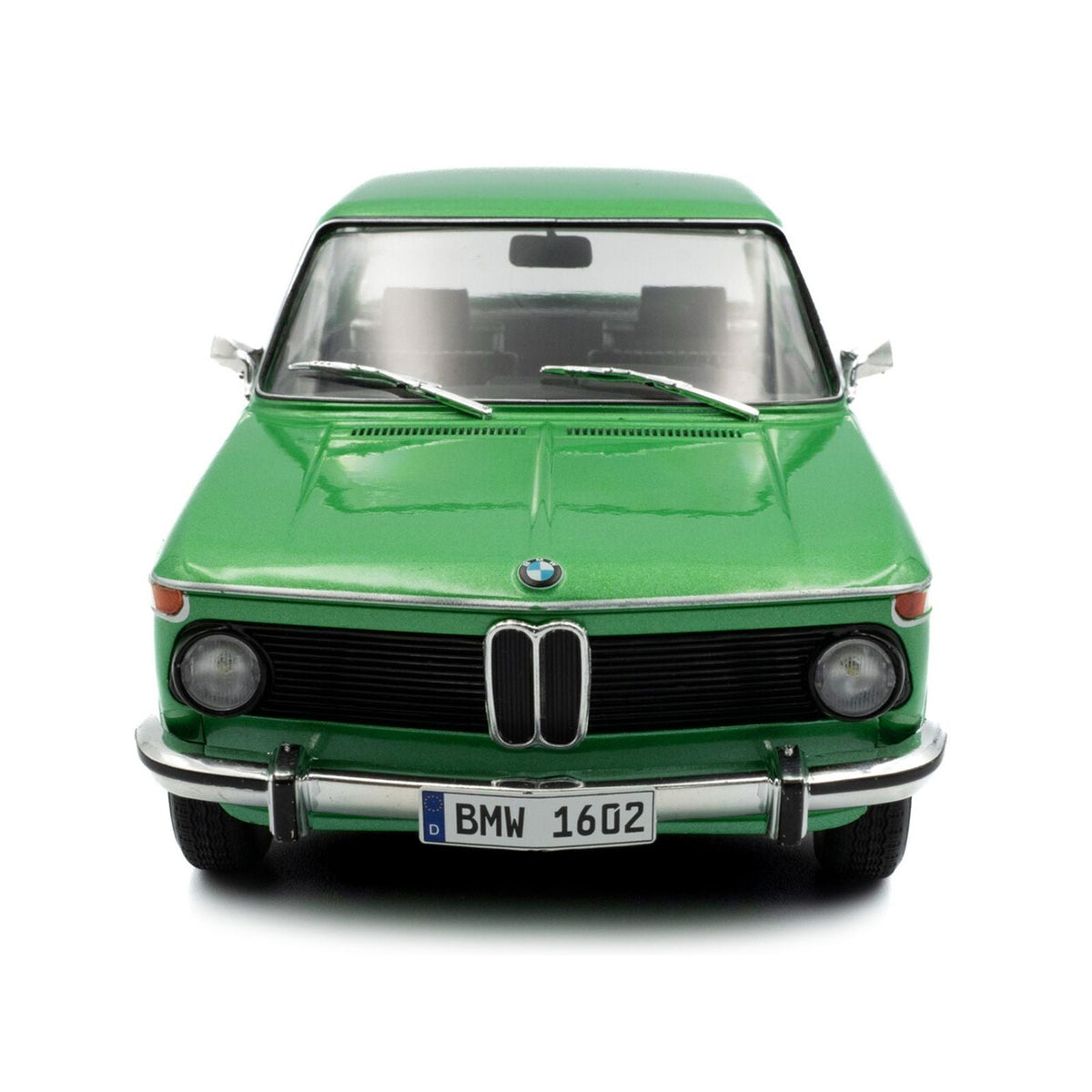 1971 BMW 1602 Taiga Green Metallic 1/18 Diecast Model Car by Solido-Solido-ModelCars.com