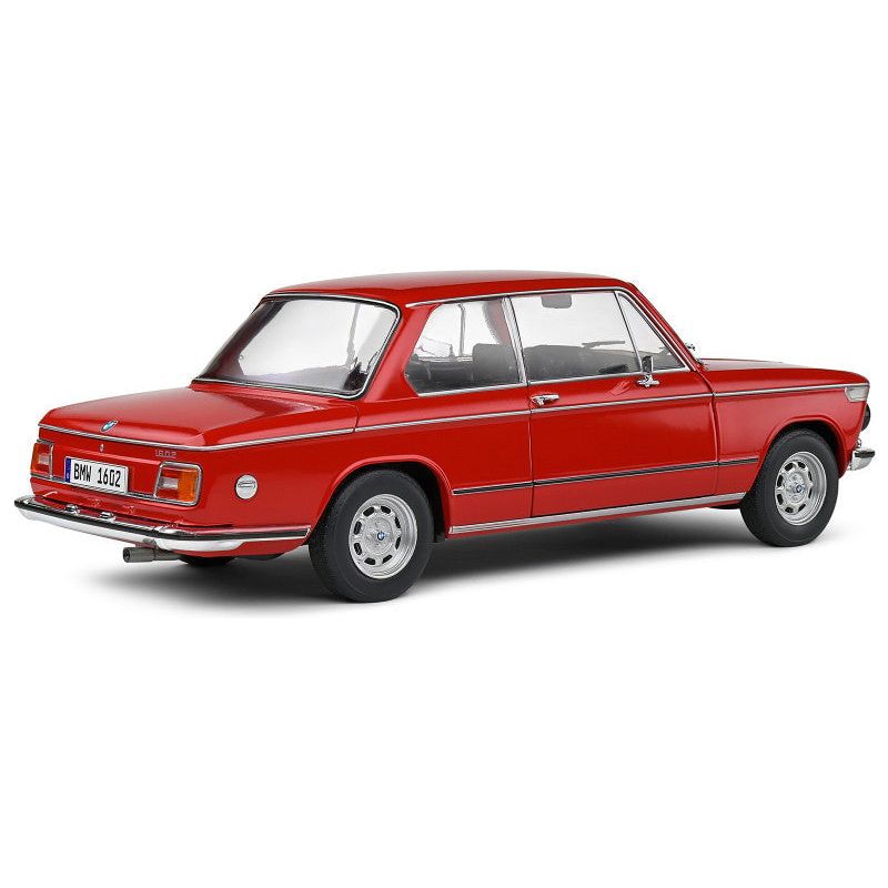 1971 BMW 1602 Verona Red 1/18 Diecast Model Car by Solido-Solido-ModelCars.com